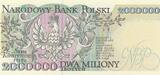 Poland 2.000.000 Zlot 1993 P.163a unz