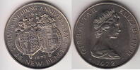 Gibraltar 25 Pence 25 TH.WEDDING KM.6 -