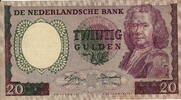 Netherlands 20 Gulden(AV43.1)(P.88) M.60-1 -
