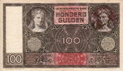 Netherlands 100 Gulden(AV81.4B.1)(P.51) M.117-5 -