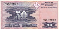 Bosnia-Herzegowina 50 Dinara P.47 -