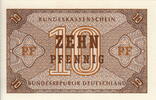 Germany Federal Rep. 10 Pfennig P.26 -