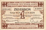 Netherlands 1 Gulden(AV2.2B)(P.10) M.02-2B -