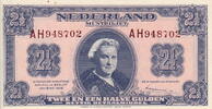 Netherlands 2 1/2 Gulden(AV13.1B.1)(P.71) M.15-1E -