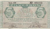 Netherlands 5 Gulden(AV17.1B.2)(P.63) M.22-1C -