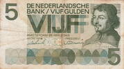 Netherlands 5 Gulden(AV18.1D.1)(P.90) M.23-1B -