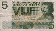 Netherlands 5 Gulden(AV18.1B)(P.90) M.23-1A -
