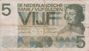 Netherlands 5 Gulden(AV18.1C)(P.90C) M.23-2 -