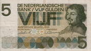 Netherlands 5 Gulden(AV18.1C)(P.90C) M.23-2 -