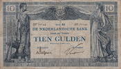 Netherlands 10 Gulden(AV25.4B)(P.34) M.36-4B -