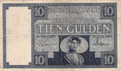 Netherlands 10 Gulden(AV28.1C)(P.43) M.39-2B -