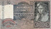 Netherlands 10 Gulden(AV31.1)(P.56A) M.42-1 -