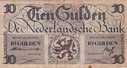Netherlands 10 Gulden(AV34.1A)(P.74) M.45-1A -