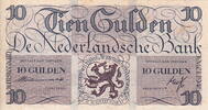 Netherlands 10 Gulden(AV34.1A)(P.74) M.45-1A -