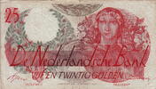 Netherlands 25 Gulden(AV53.1)(P.81) M.81-1 -