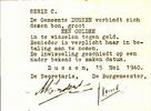 Netherlands Dussen 1 Gulden (NOODGELD)PL355.1 T.33.01 -