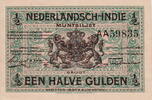 Netherlands Indies 1/2 Gulden(MEV162A) P.102 -
