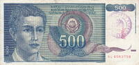 Bosnia-Herzegowina 500 Dinara P.1a -