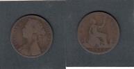 Great Britain 1 Penny VICTORIA KM.755 -