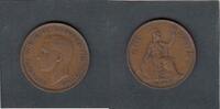 Great Britain 1 Penny GEORGIUS VI KM.845, -