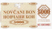 Bosnia-Herzegowina 5.000 Dinara P.9a -