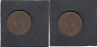 India(British) 1/4 Anna VICTORIA KM.467. -