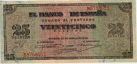 Spain 25 Pesetas P.111 -