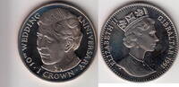 Gibraltar 1 Crown CHARLES KM.84 -