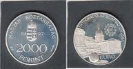 2.000 Forint EUROPE UNION 1997 Hungary KM.724 PP