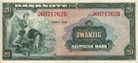 Germany Federal Rep. 20 Mark P.6a -
