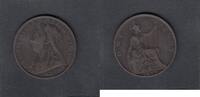 Great Britain 1 Penny VICTORIA KM.790 -
