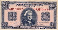 Netherlands 2 1/2 Gulden(AV13.1C.1)(P.71) M.15-1F -