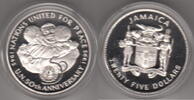 Jamaica 25 Dollar 50 Th. UNITED NATIONS KM.173 -