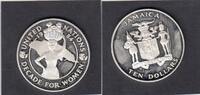 Jamaica 10 Dollar DECADE FOR WOMEN mint 1100 KM.115 -