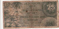 Netherlands Indies 25 Gulden(MEV.151) P.91 -