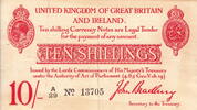 Great Britain 10 Shillings P.348a -