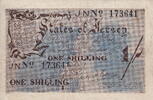 Jersey 1 Shilling 1941 P.2a VF