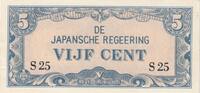 Netherlands Indies 5 Cent (MEV.201C) P.120a,. -