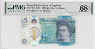 Great Britain 5 Pounds PMG68 P.394 -
