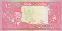 Indonesia Riau P.R9 10 Rupiah RIAU 1960 unz-