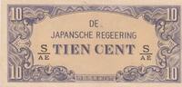 Netherlands Indies 10 Cent (MEV.202B) P.121c. -
