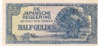 Netherlands Indies 1/2 Gulden (MEV.203a) P.122b -