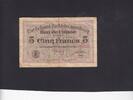 5 Francs 1918 Luxembourg P.29 F