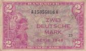 Germany Federal Rep. 2 Deutsche Mark P.3a -