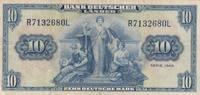 Germany Federal Rep. 10 Deutsche Mark P.16a -