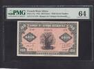 French West Africa 100 Francs PMG 64 1942 P.31a unz-