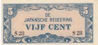 Netherlands Indies 5 Cent (MEV.201C) P.120a., -