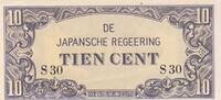 Netherlands Indies 10 Cent (MEV.202C) P.121a,, -