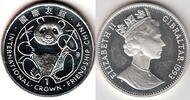 Gibraltar 1 Crown STYLIZED PANDA KM.180A