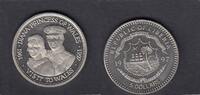 Liberia 5 Dollar DIANA CHARLES VISIT WALES KM.461 -